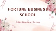 Fortune Business School