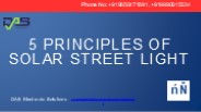 Street light manufacturer in India