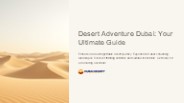 Desert Adventure in Dubai