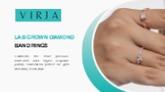 Lab Grown Diamond Band Rings Manufacturer | VIRJA.co