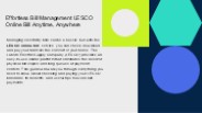 Effortless Bill Management LESCO Online Bill Anytime, Anywhere
