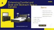 Elevate Your Bedroom with Premium Canadian-Made Furniture
