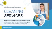 Professional Solution Cleaning Services