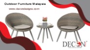 outdoor furniture