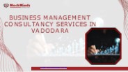Business Management Consultancy in Vadodara