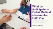dubai medical check up