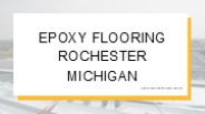 Industrial Epoxy Floors Detroit