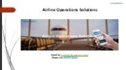 Airline Operations Solutions