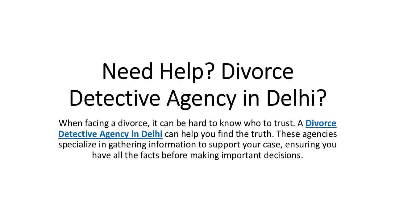 Private Investigation