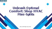 Unleash Optimal Comfort: Shop HVAC Mini-Splits