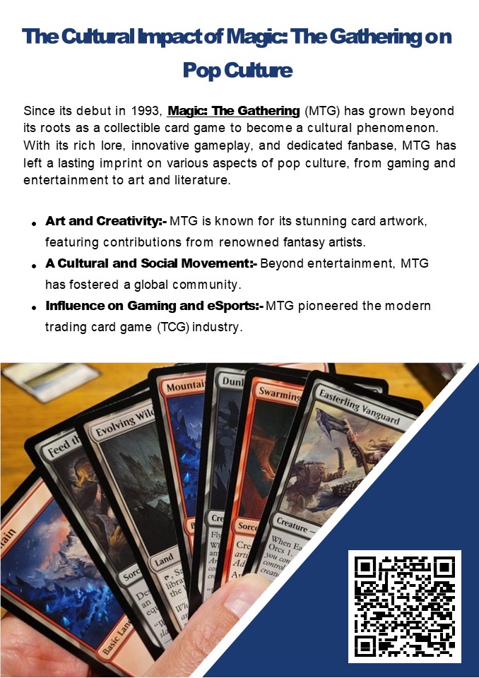 The Cultural Impact of Magic: The Gathering on Pop Culture