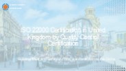 ISO 22000 Certification In United Kingdom | Quality Control Certification