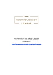 Property Refurbishment London
