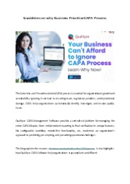 Best CAPA Software