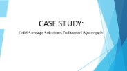 Case stdy:Cold storage Building delivered by ecopeb