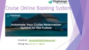Cruise Online Booking System