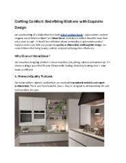 Redefining Kitchens with Exquisite Design (1)
