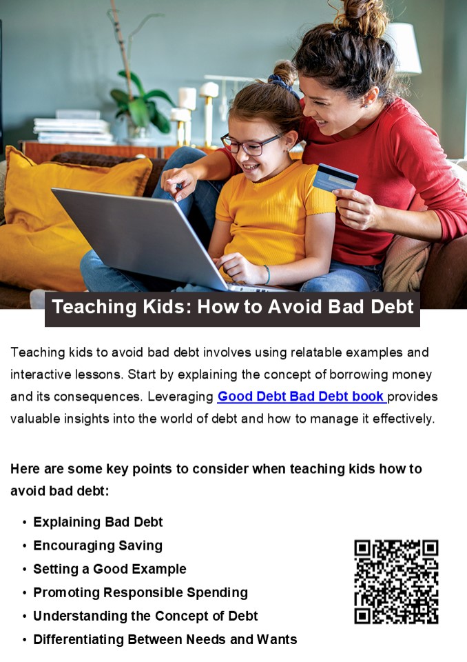 Teaching Kids: How to Avoid Bad Debt