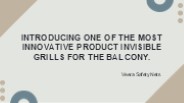 Invisible grill for balcony in chennai