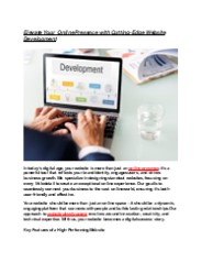 Elevate Your Online Presence with Cutting-Edge Website Development