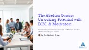 Unlocking Potential: The Power of DISC and Motivators