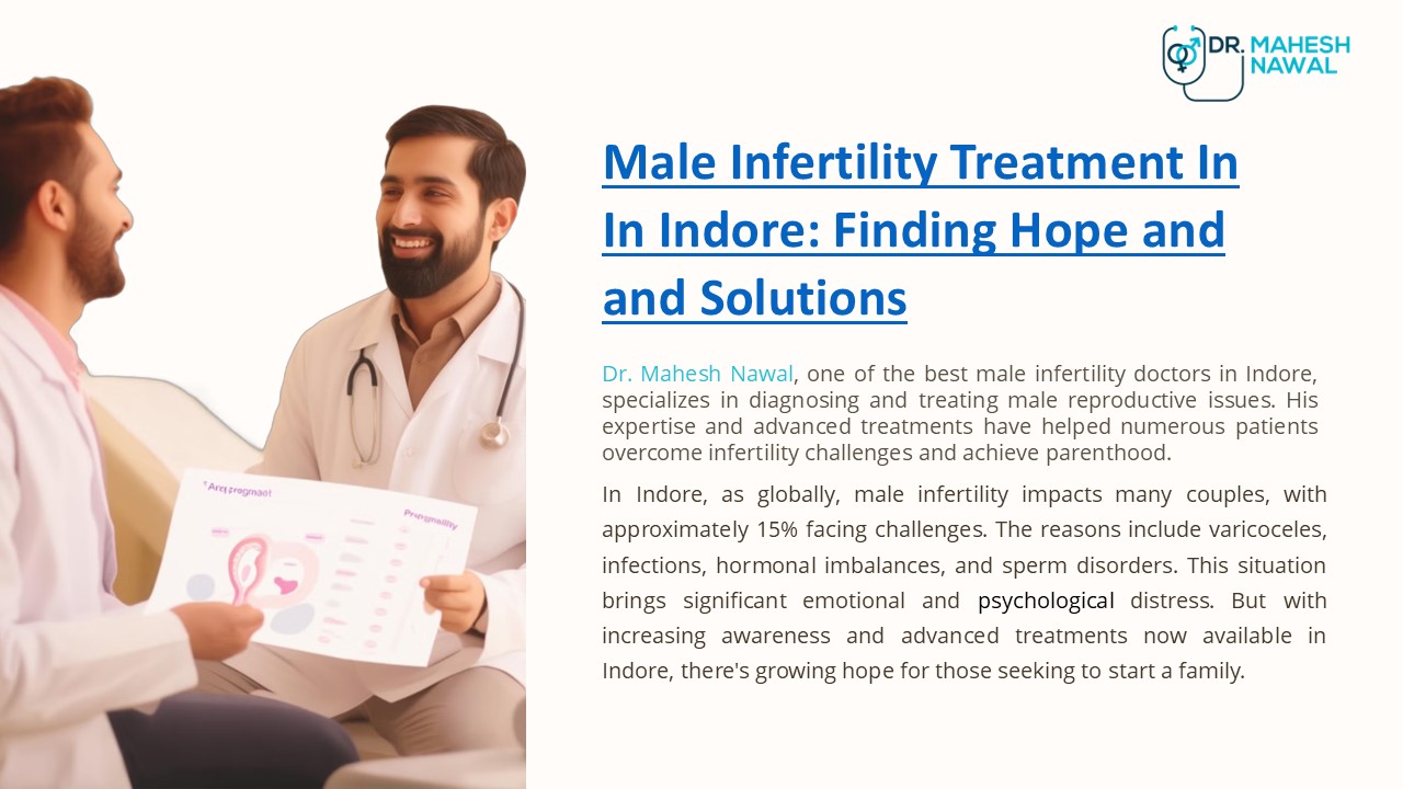 Best Male Infertility Treatment in Indore – Regain Your Confidence