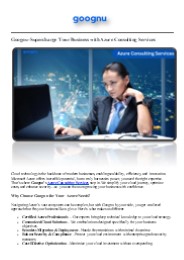 Drive Innovation with Azure Consulting Services- Goognu