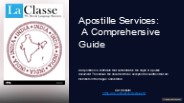 Apostille Service -La Classe (1)