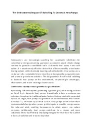The Environmental Impact Of Switching To Domestic Heat Pumps