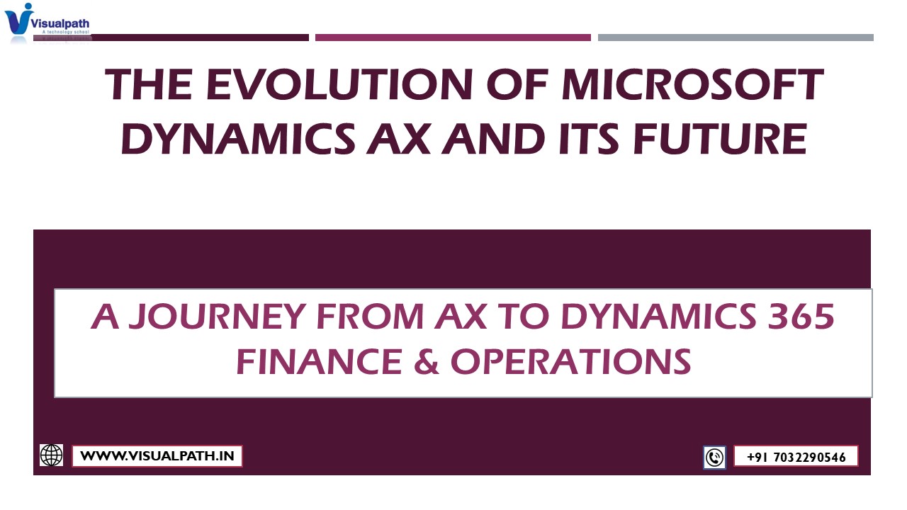 Best MicroSoft Dynamics Ax Training in India -Hyderabad