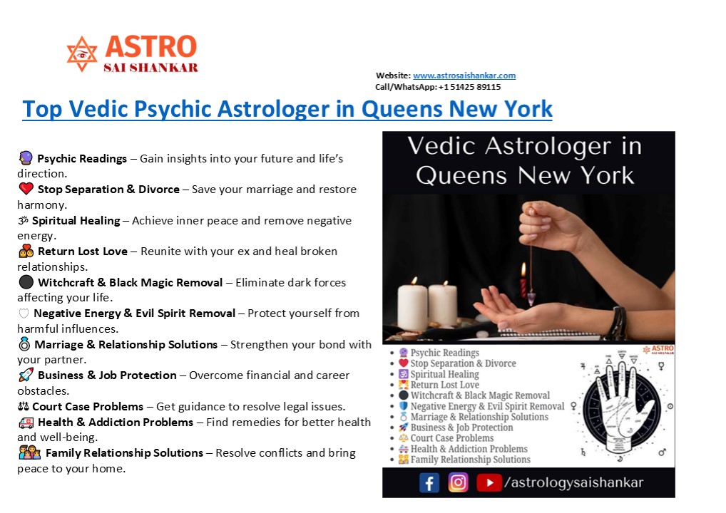 Top Vedic Astrologer in Queens, New York
