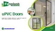uPVC Door Manufacturers in Chennai | Fenplast Experts