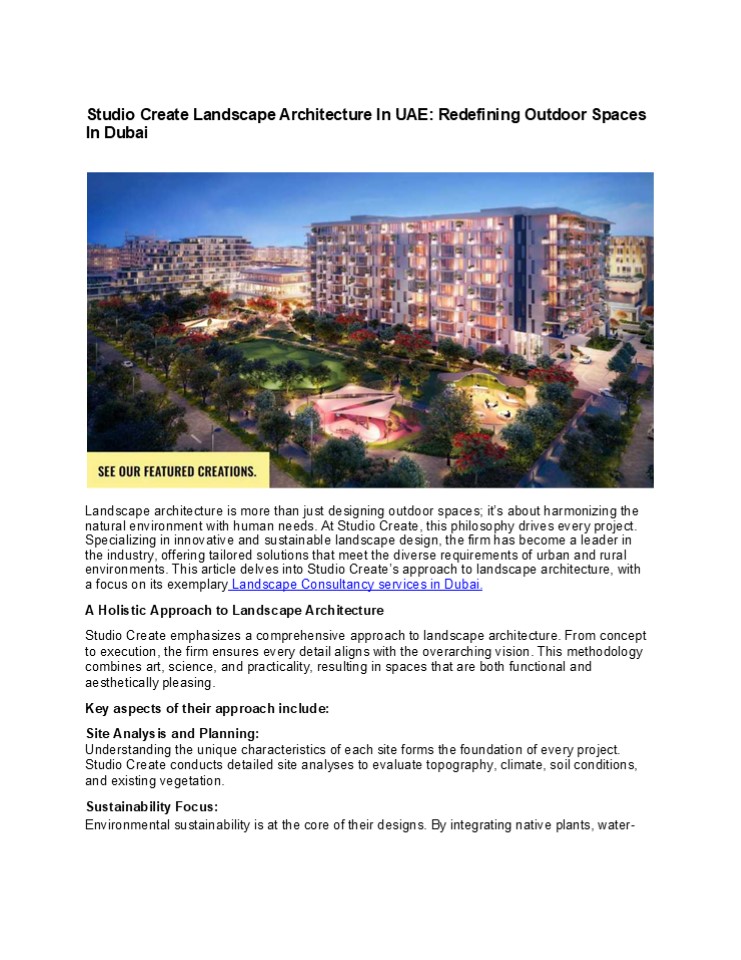 Luxury Landscape Architecture Dubai | Creative Designs Company UAE (1)