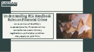 Financial Crime Compliance: Navigating the FCA Handbook Rules.