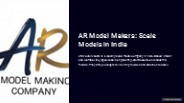 Expert Scale Model Makers in India – AR Model Makers