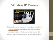 Wireless IP Camera