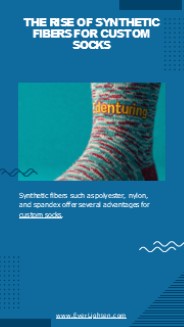 The Rise of Synthetic Fibers for Custom Socks