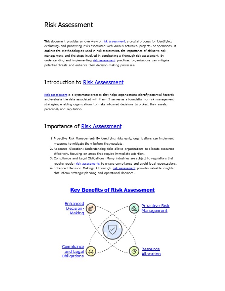 Understanding Risk Assessment