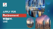 Apply For a Retirement Visa in Dubai