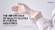 Why Quality Gloves Matter in Every Sector?
