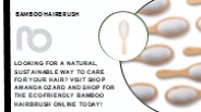 Bamboo Hairbrush