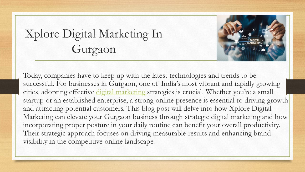 Digital Marketing Company In Gurgaon