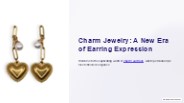 Charm Jewelry Earrings