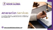 Certified Translation Dubai | Noor Alhiba Translation