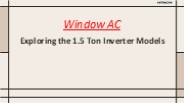 Exploring the 1.5 Ton Inverter Models