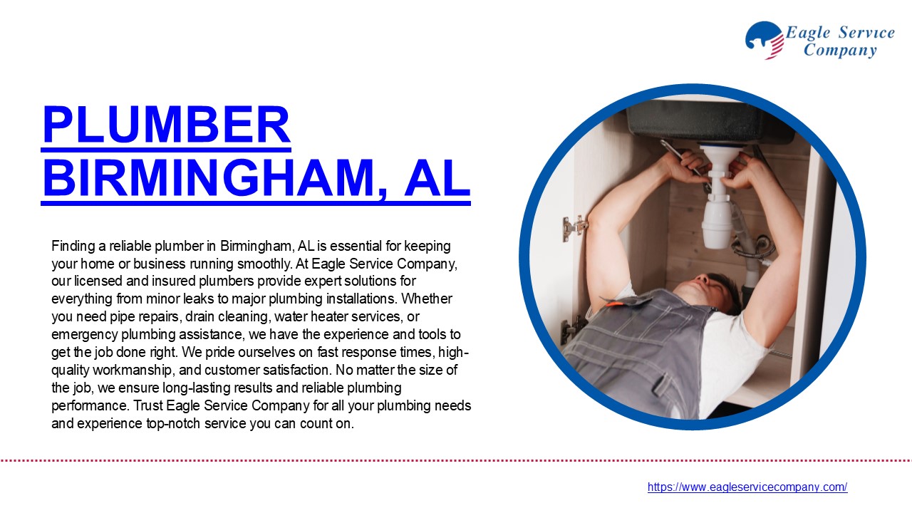 Eagle Service Company is your trusted home service expert in Birmingham, Alabama.