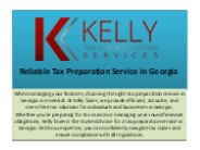 Professional Tax Preparation Service | Kelly Taxes