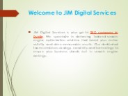 Boost Your Website Rankings with JIM Digital Services