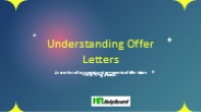 Job Offer Letter Format