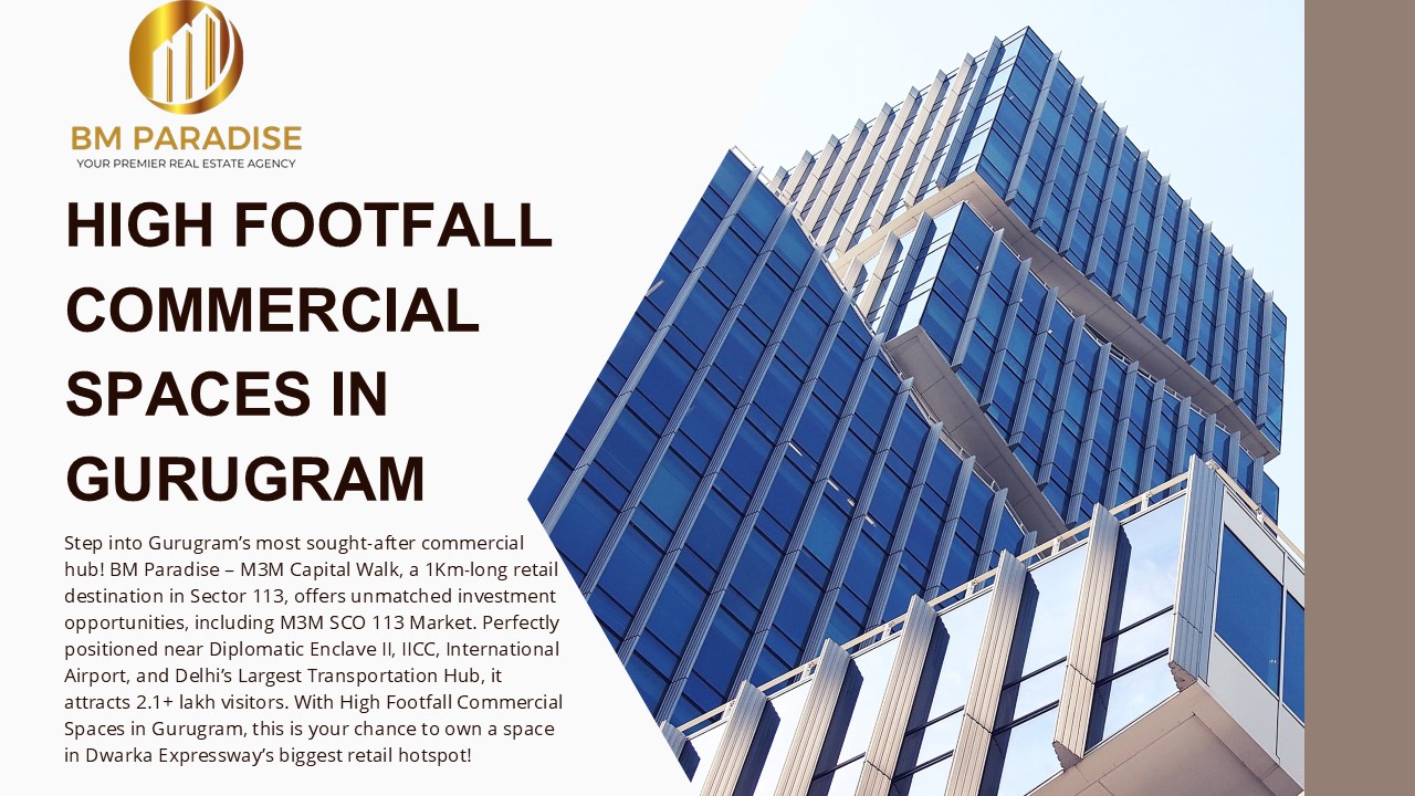 High Footfall Commercial Spaces in Gurugram